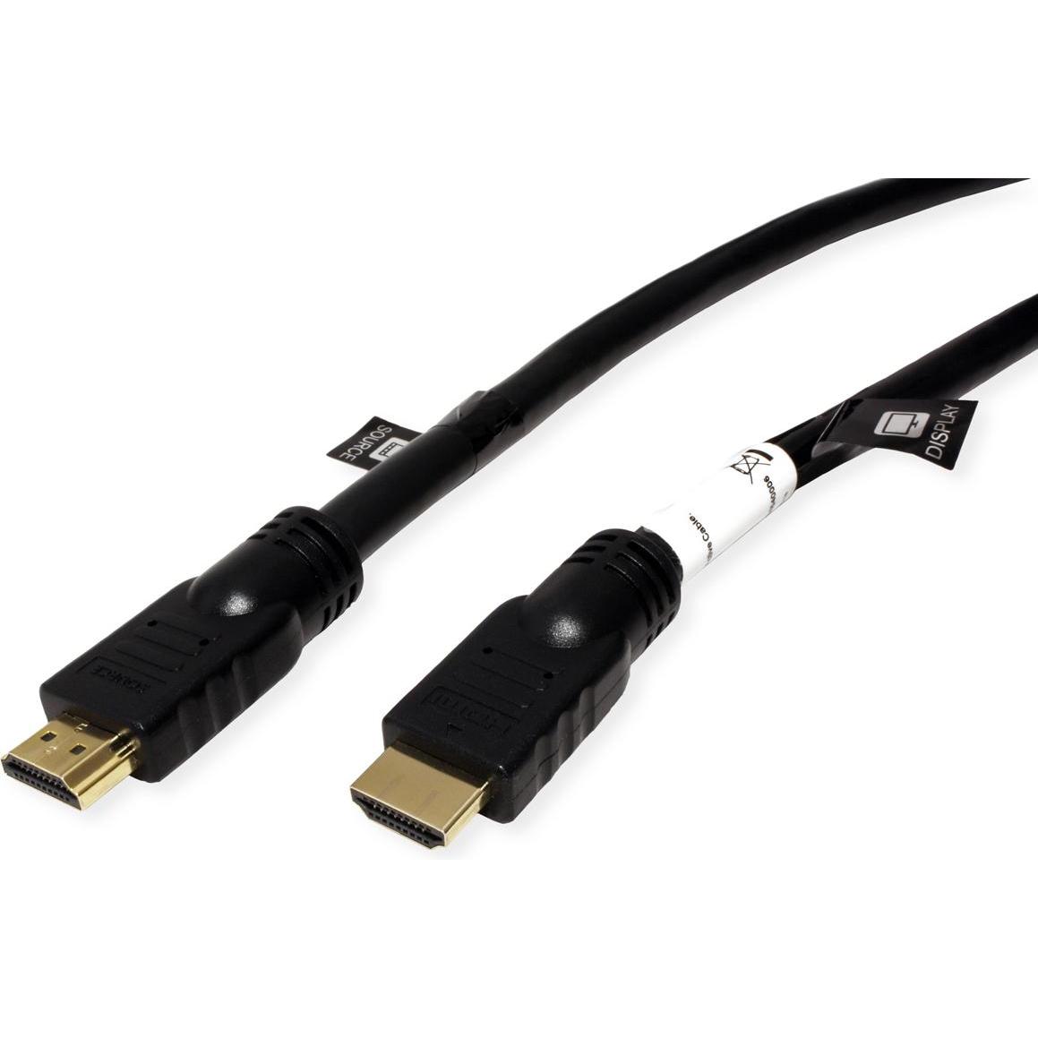 Roline Nero Hdmi (Typ A) — Hdmi (Typ A) (10 M), Cavo Video,