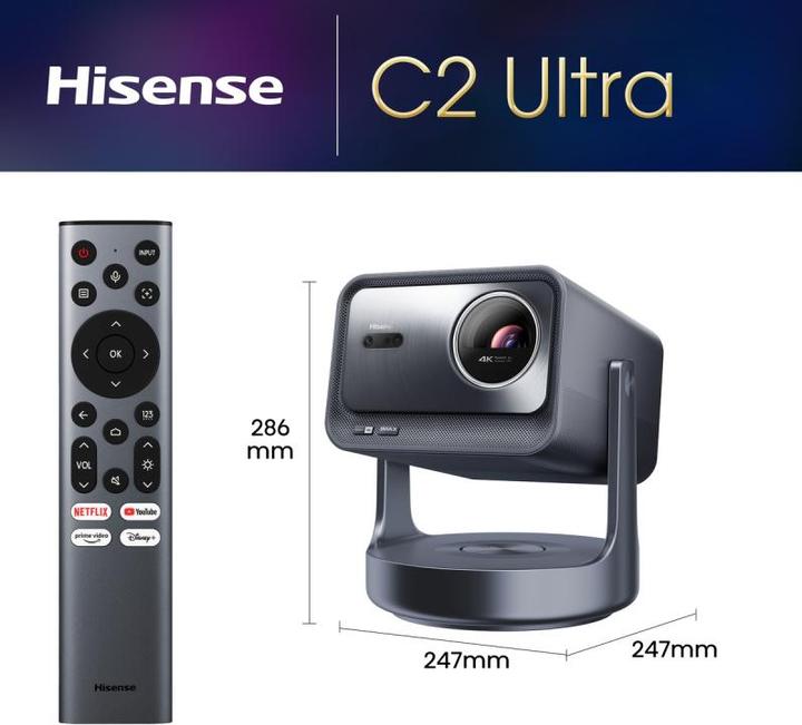 Image du produit Hisense C2-Ultra (4K, 3000 lm)