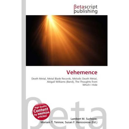 Thumbnail - Vehemence, Fachbücher