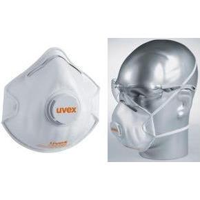 Thumbnail - Uvex Safety, Atemschutzmaske, Feinstaubmaske mit Ventil FFP2 (FFP2, 3 x)