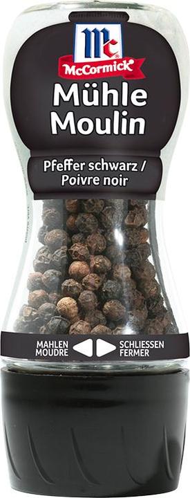 Actual product image McCormick Mühle Pfeffer schwarz ganz (35 g)