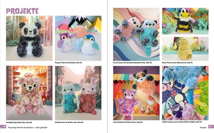 Actual product image Van In:Fluffy reversible cuddly toys (25.80 cm)
