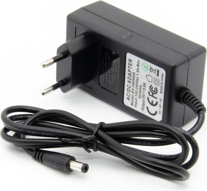 Immagine prodotto Purecrea Alimentazione 9V DC 5000mA Adattatore AC/DC con spina 5,5mm/2,1mm
