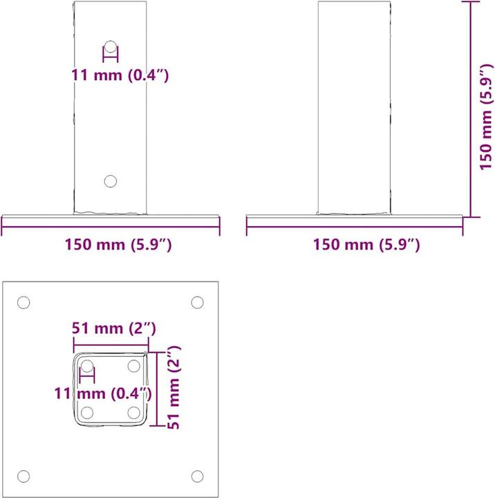 Actual product image vidaXL Rafaello