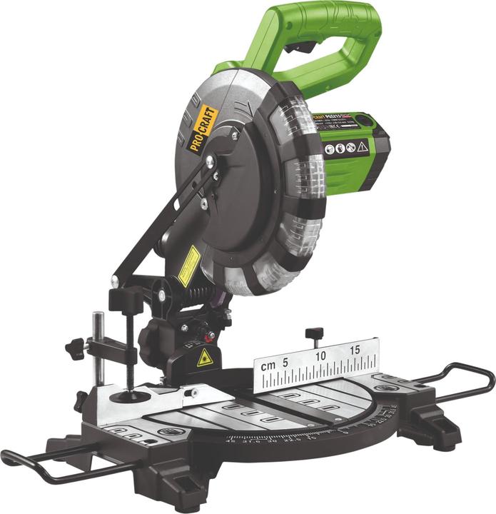 Immagine prodotto Procraft PGS215 Sega circolare e troncatrice 1500 W + lama da 210 mm 24 Z e sacchetto