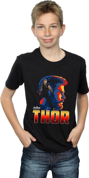 Actual product image Avengers Infinity War Boys Thor Character T-Shirt (140, 146)