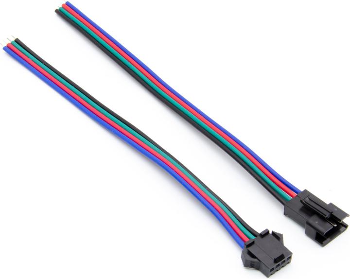 Actual product image Purecrea 4pin JST 22AWG connection cable 30cm