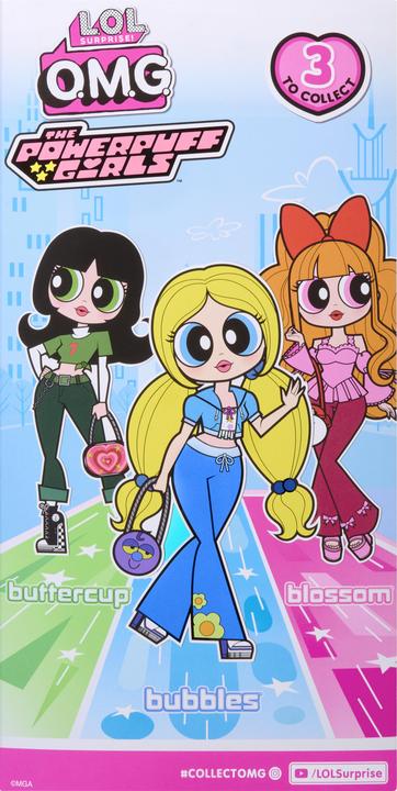 Actual product image MGA L.O.L. Surprise OMG Powerpuff Girls Doll - Blossom