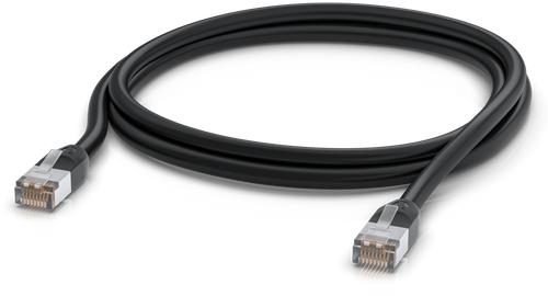 Actual product image Ubiquiti UACC-CABLE-PATCH-OUTDOOR-2M-BK - Patch Cable outdoor, 2 m, black (S/UTP, CAT5e, 2 m)