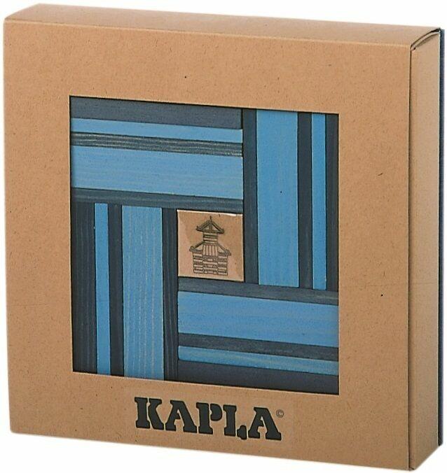 Produktbild Kapla Color blau-hellblau mit Buch