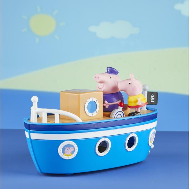 Actual product image Hasbro Grandpa Wutz houseboat