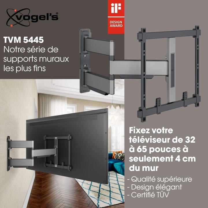 Image du produit Vogels TVM 5445 (Mur, 65", 35 kg)