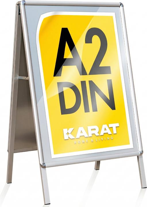 Karat Doppelseitig Kundenstopper