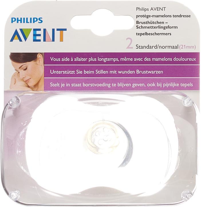 Produktbild Philips Avent 2 Brusthütchen (M)
