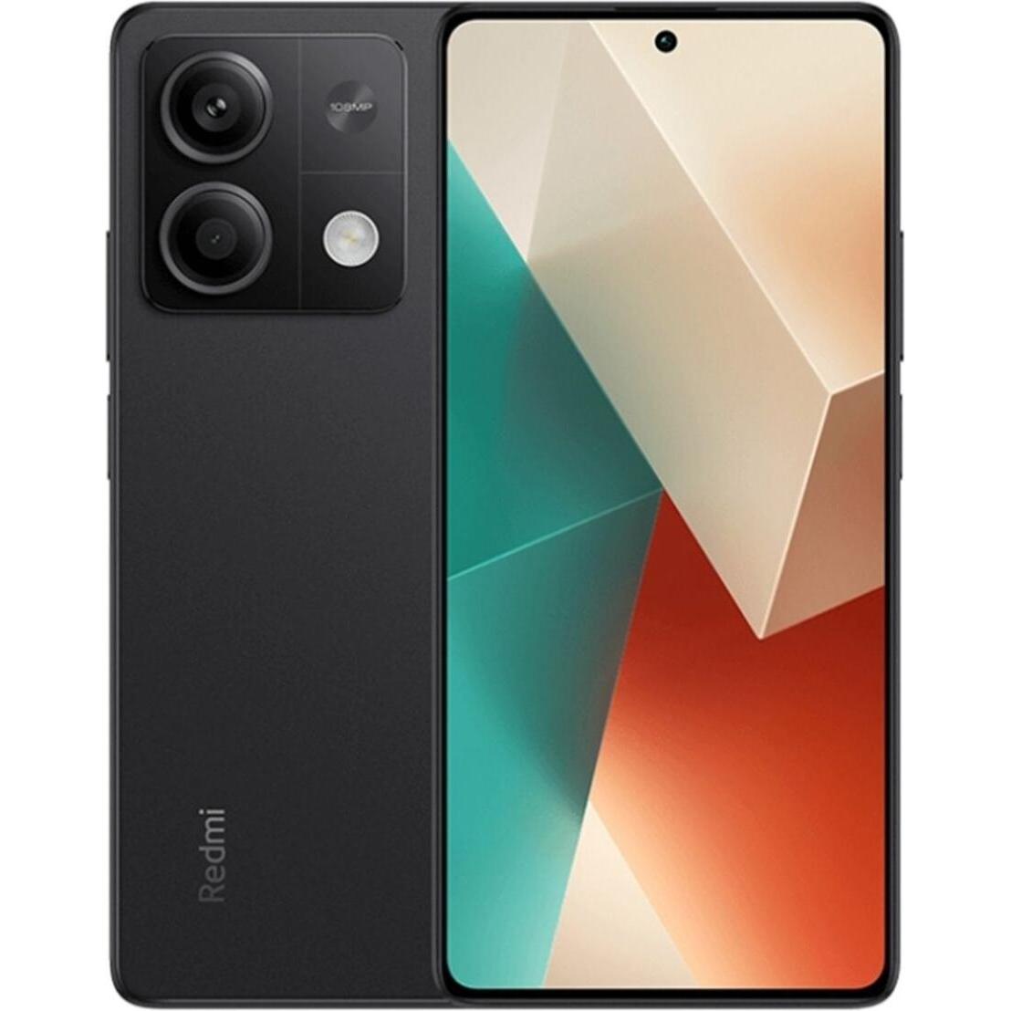 Xiaomi Redmi Note 13 5G (128 GB, Grafit Schwarz, 6.67", Hybrid Dual SIM, 5G), Smartphone, Schwarz
