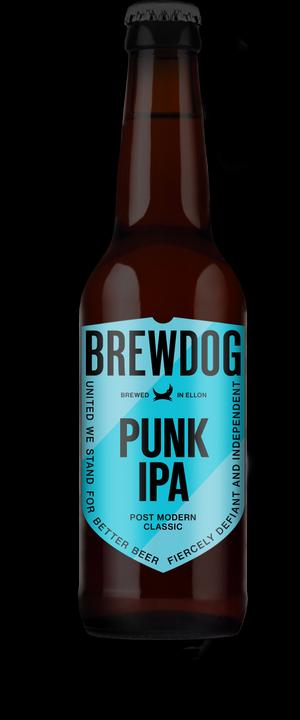 Actual product image BrewDog A transatlantic fusion between India Pale Ale and tropical fruit aromas. (12 x 33 cl)