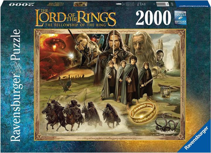 Actual product image Ravensburger LOTR: The Fellowship of the Ring (2000 pieces)