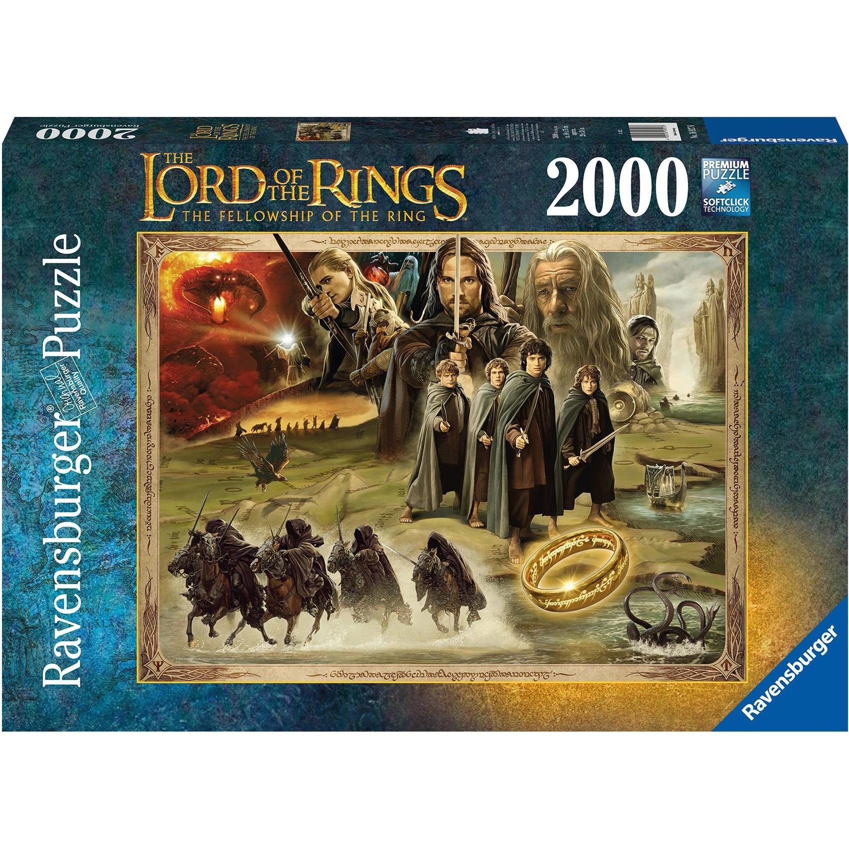 Ravensburger LOTR: The Fellowship of the Ring (2000 Teile)
