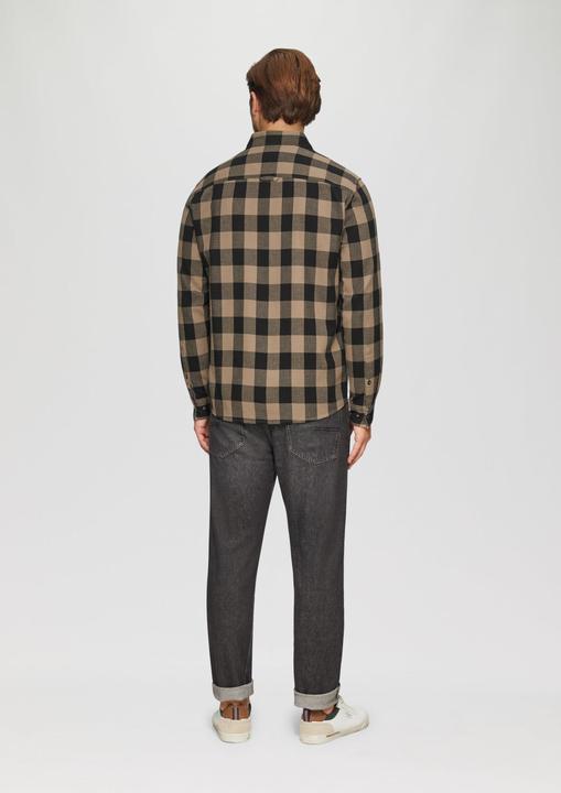 Immagine prodotto S.Oliver Hemd Regular Fit: Strukturiertes Karohemd mit Brusttasche (XL)