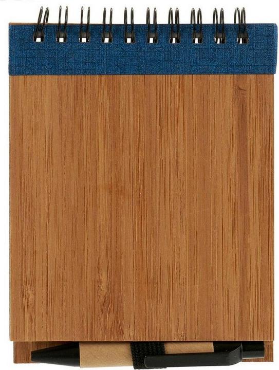 Image du produit Pincello Mini-cahier d'anneaux avec stylo bambou 1 x 10 x 13 cm (24 pièces) (10 x 13 cm)