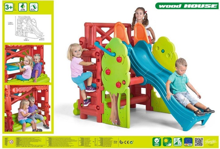 Image du produit Feber Woodhouse Activity Speelhuis