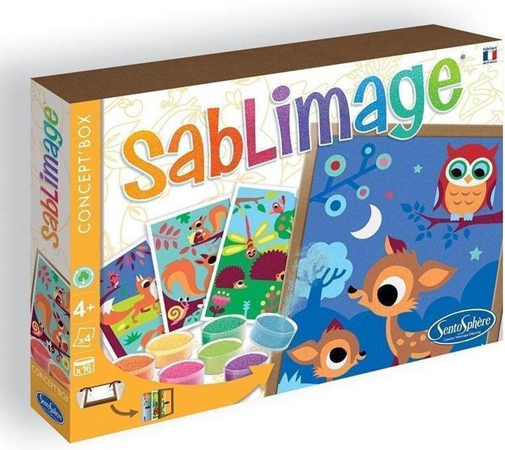 Produktbild Sentosphere Sandbilder Waldtiere