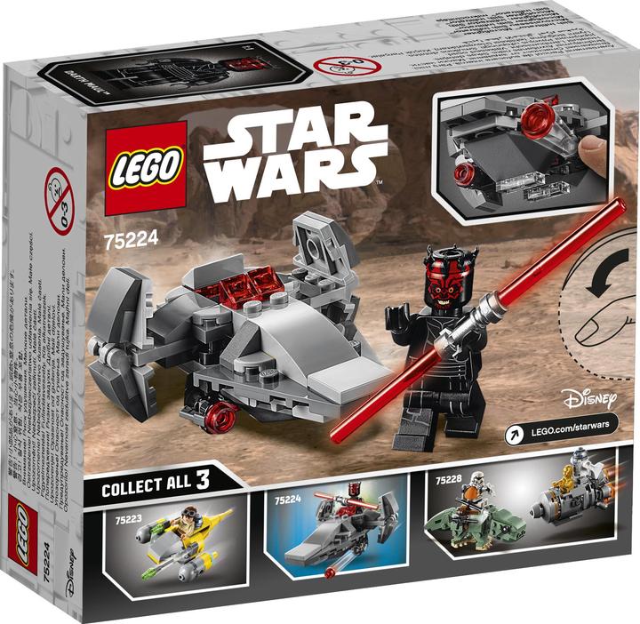 Image du produit LEGO Infiltrateur Sith pour les micro-combattants (75224, LEGO Star Wars)