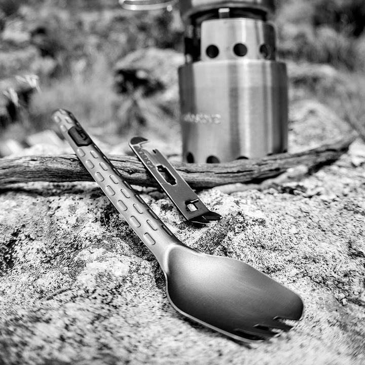 Actual product image Gerber Gear Devour Cook Eat Clean Spork Outdoor Spoon