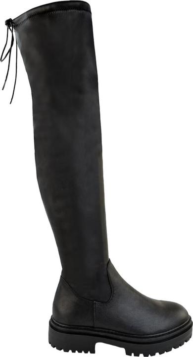 Produktbild Where's That From Kniehohe Stiefel Dawn Klobig PU (37)