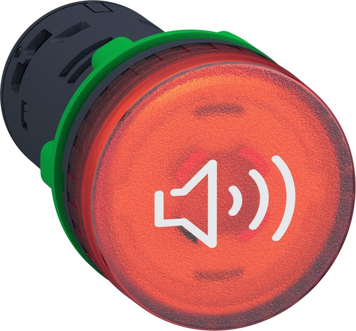 Schneider Electric Cicalino rosso illuminato 110/120V AC/DC