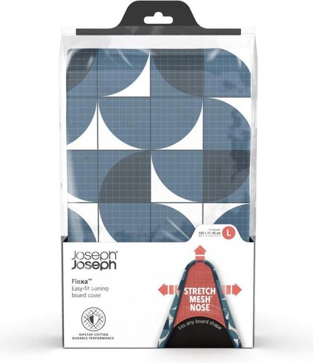 Productafbeelding Joseph Joseph Flexa Strijkplankhoes 135 cm - Mozaïekblauw