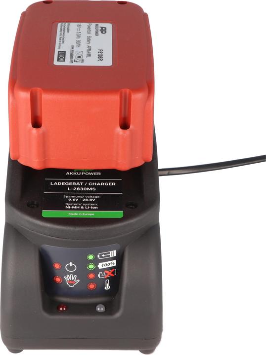 Actual product image AccuCell Ladegerät L2830 für Makita BL1430, BL1830 9,6 - 24 Volt Akkus (24 V)