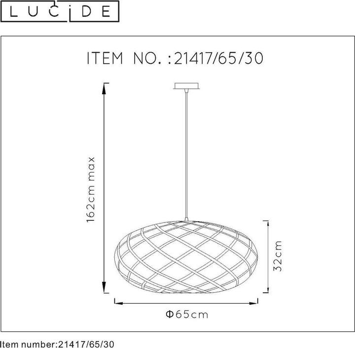 Produktbild Lucide Wolfram (E27)