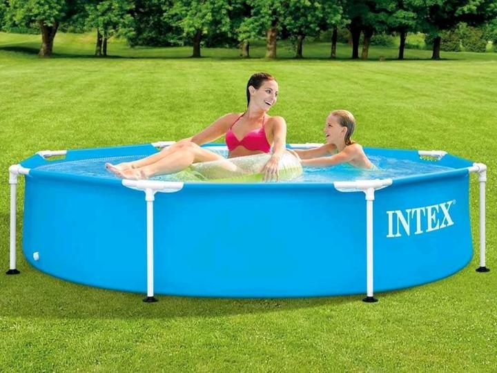 Actual product image Intex Pool Metal Frame (244 x 51 cm)