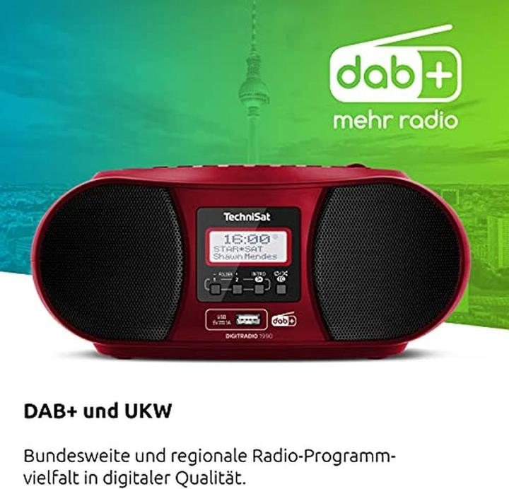 Image du produit TechniSat DigitRadio 1990 (DAB+ DAB, FM, Bluetooth)