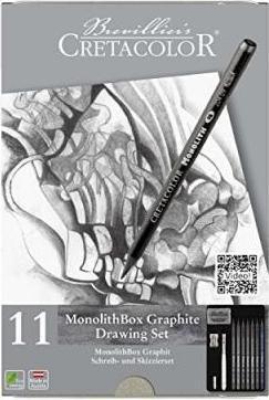 Produktbild Cretacolor Graphitstift Set Monolith Metallschachtel mit 11 Monolithen (11 x)