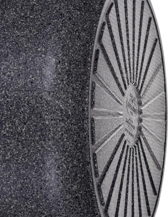 Image du produit Ballarini Salina Granitium Poêle à servir avec couvercle, 28 cm (28 cm, Poêle à frire, Acier inoxydable, Aluminium)