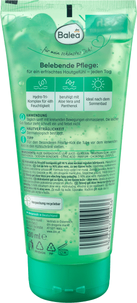 Produktbild dm Balea Aloe Vera (Körpergel, 200 ml)