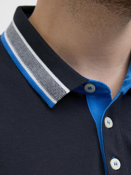 Produktbild Jack & Jones Plus Size Jjepaulos Polo Ss Noos Pls (4XL)