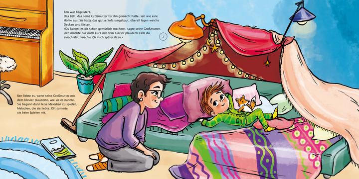 Actual product image Die Mondscheinsonate (Mein erstes Musikbilderbuch mit CD und zum Streamen) (German, Anna-Lena cooler, Heinz Janisch, 2022)