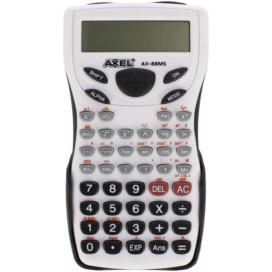 Axel & Ash , Calcolatrice, Axel Ax-88Ms Taschenrechner (Batterie)