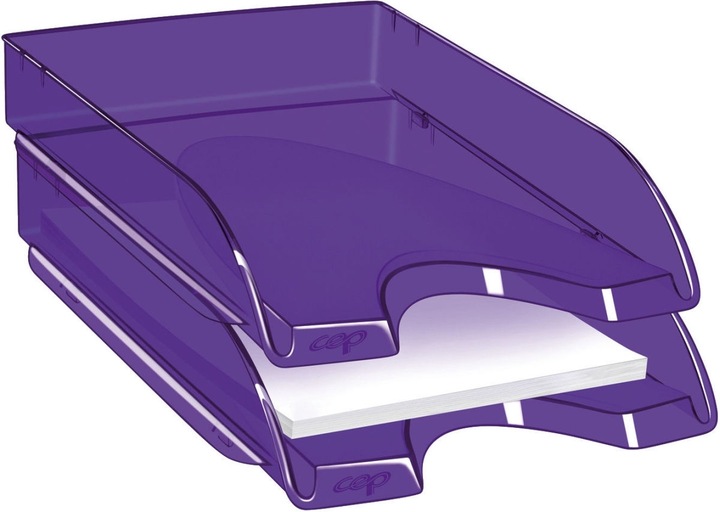 Actual product image Cep Brevbakke Happy, transparent, lilla (A4)