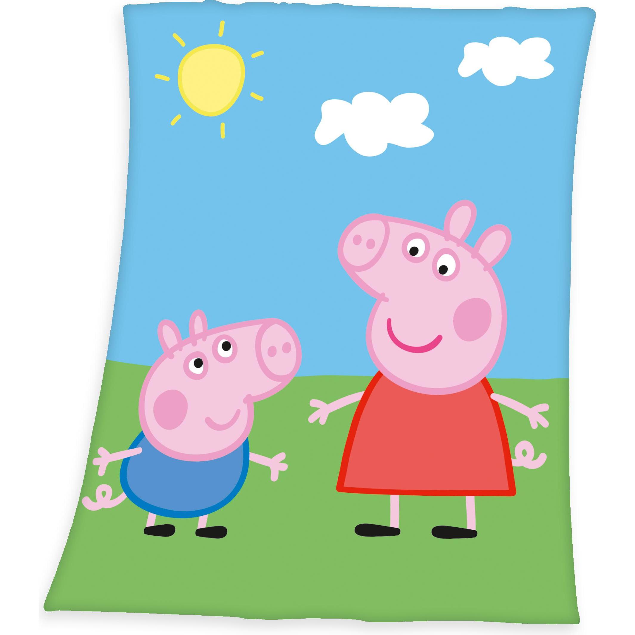 Herding, Babydecke, Peppa Pig (130)
