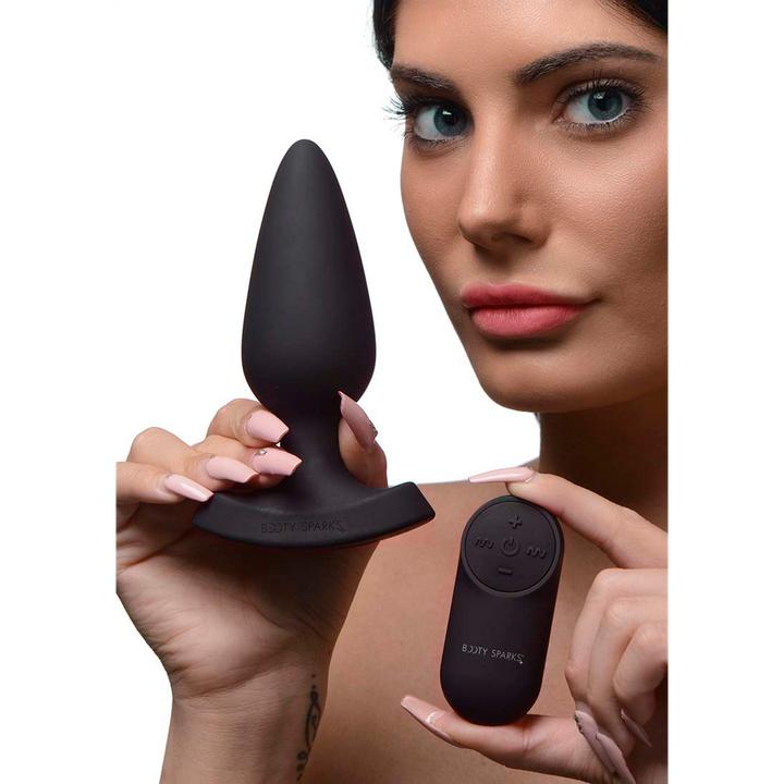 Produktbild XR Brands Laser Heart Large Anal Plug with Remote Control