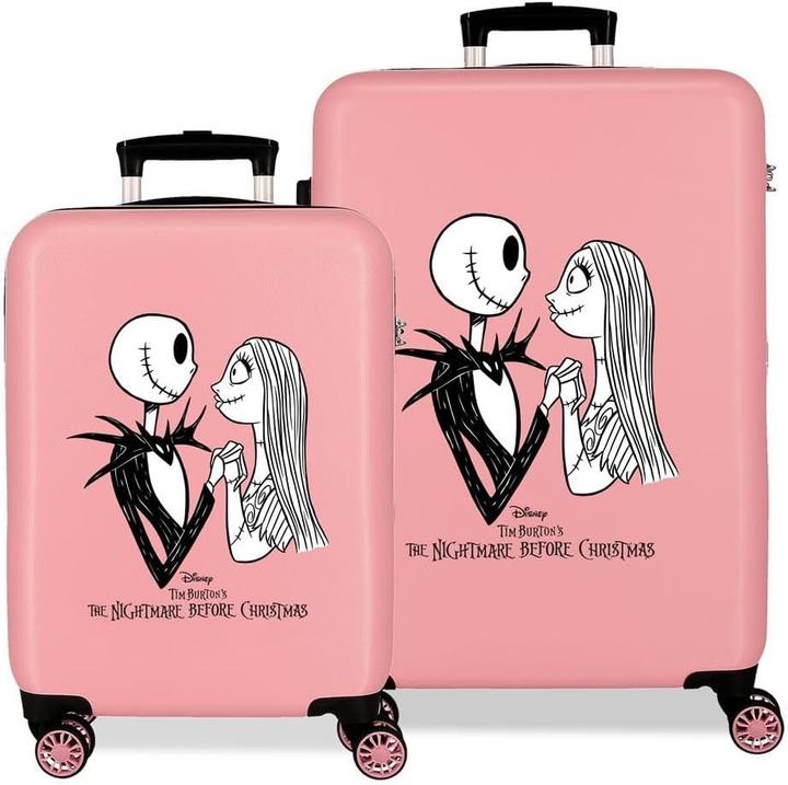 Actual product image Disney Nightmare Carry-On and Medium Suitcase Set with Combination Lock