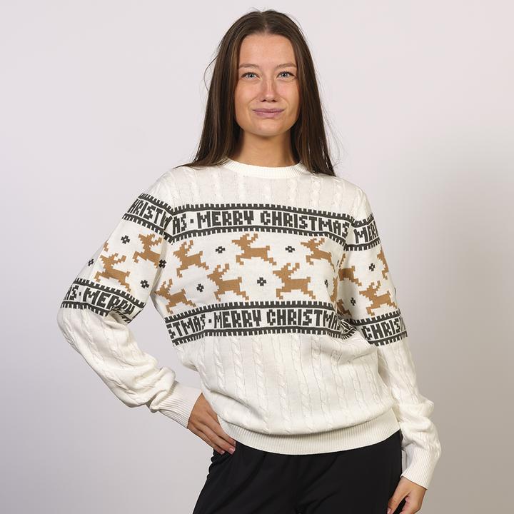 Produktbild Christmas Sweats The White Elegant Christmas Sweater (XS)