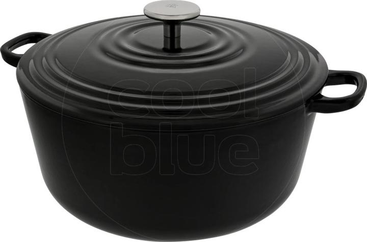 Image du produit BK Bourgogne Braadpan 28 cm Jet Black (28 cm, Cocotte + faitout, Fonte)