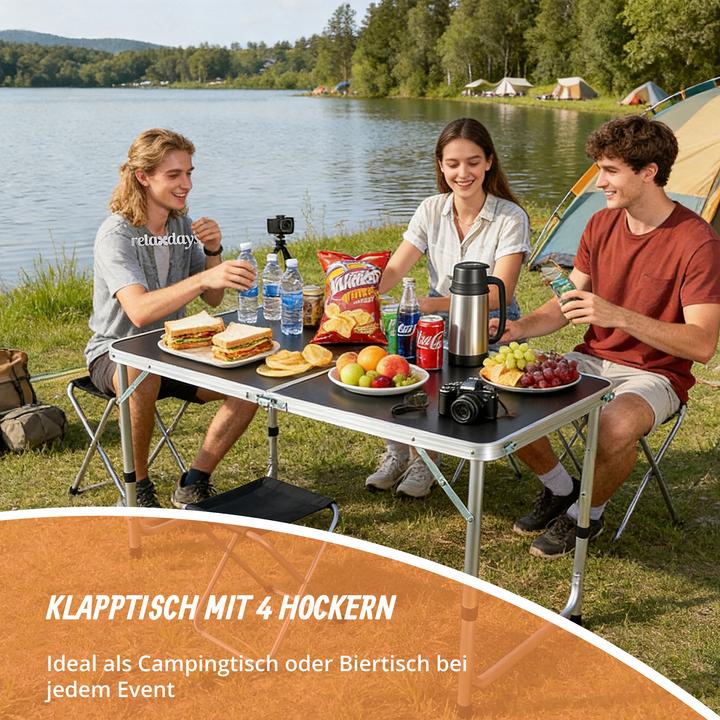 Actual product image Relaxdays camping set