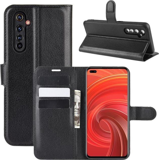 Produktbild MU Classic Litchi Leder Bookcover Series (Realme X50 Pro 5G)