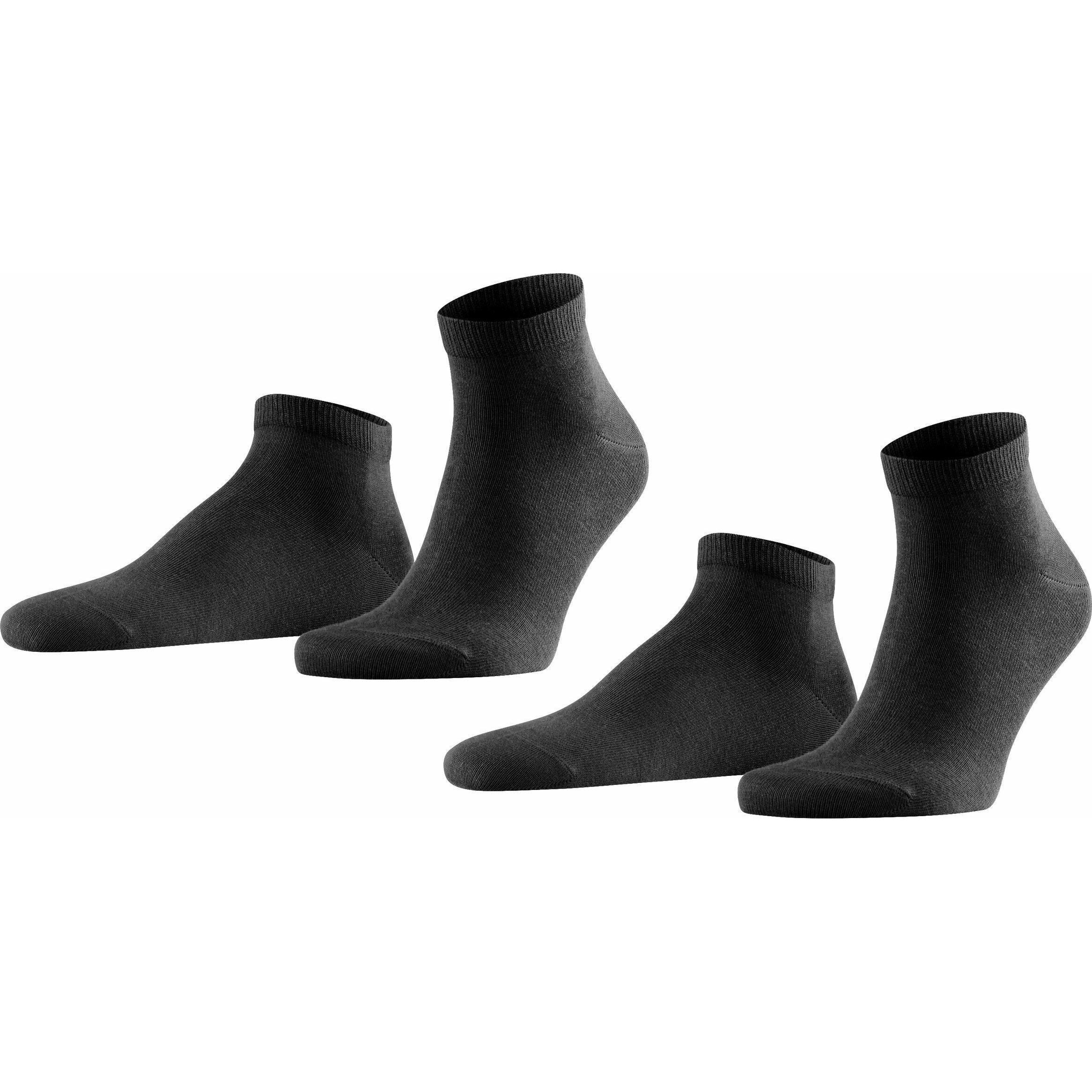 Falke, Herren, Socken, Happy SN, Schwarz, (2er Pack, 39 - 42)